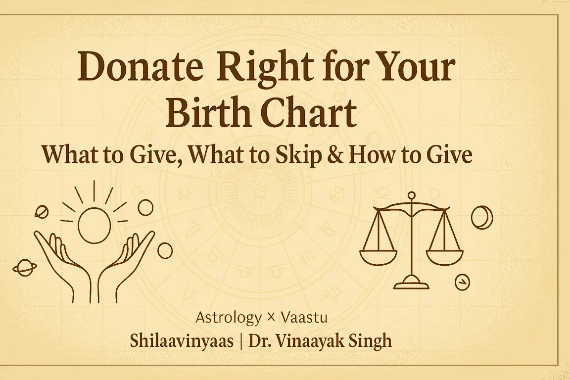 The Hidden Science of Daan : Donate Right for Your Birth Chart: What to Give, Gift Connection in Kundli: Why Some Gifts Bring Loss, Illness, and Sudden Problems