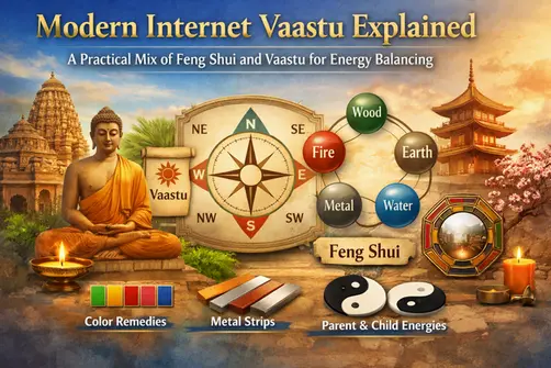 Modern Internet flooded Vaastu Explained: A Practical Mix of Feng Shui and Vaastu for Energy Balancing
